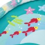 Bestway Wassermatte Underwater Ø 165 cm mit bunten Meeresmotiven für Kinder.