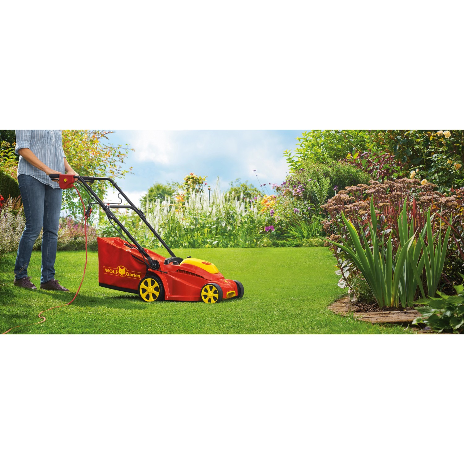 WolfGarten ElektroRasenmäher A 340 mit 35 l Fangkorb 1.400 W kaufen