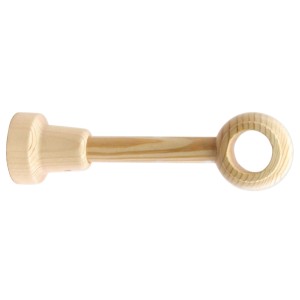 Gardinia Träger Lugano, Kolonial, für 28 mm Stangen. Geschlossene Ausführung, 17 cm Länge.