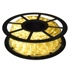 Costway Lichterschlauch Außen Lichtschlauch & 720 LEDs Warmweiß 20M