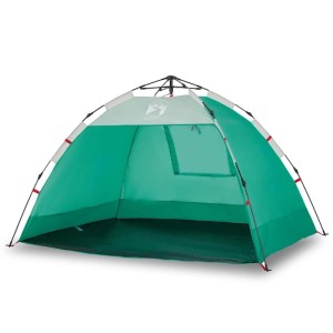 vidaXL Strandzelt 2 Personen Seegrün Quick Release Wasserdicht 4005297