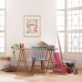 Buntes Komar Wandbild Disney Winnie Pooh Happy Botanical, 50x70 cm.