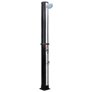 vidaXL Solardusche mit 40L Tank, Duschkopf und Wasserhahn für den Garten.