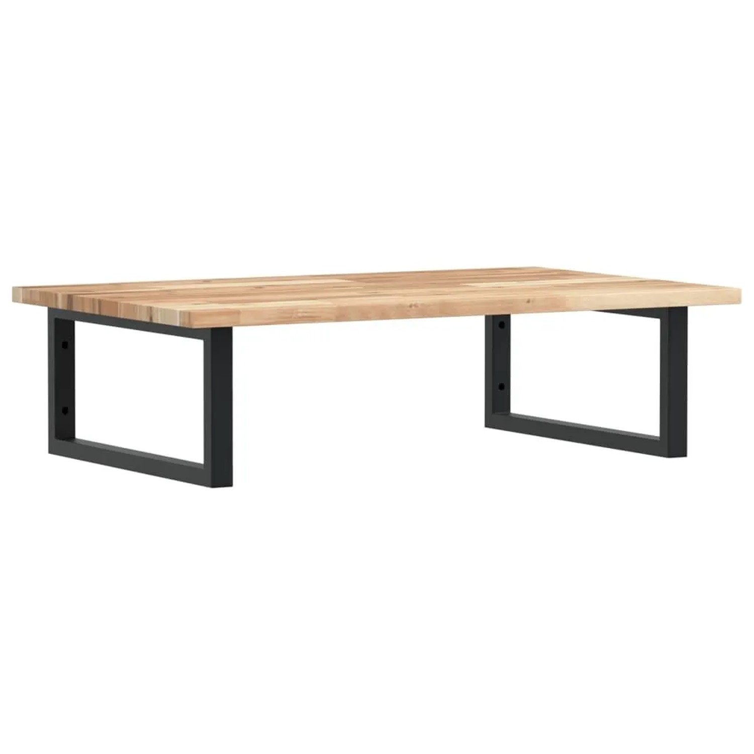 vidaXL Waschbeckenregal Wandmontage Stahl und Akazienholz 3302781 günstig online kaufen