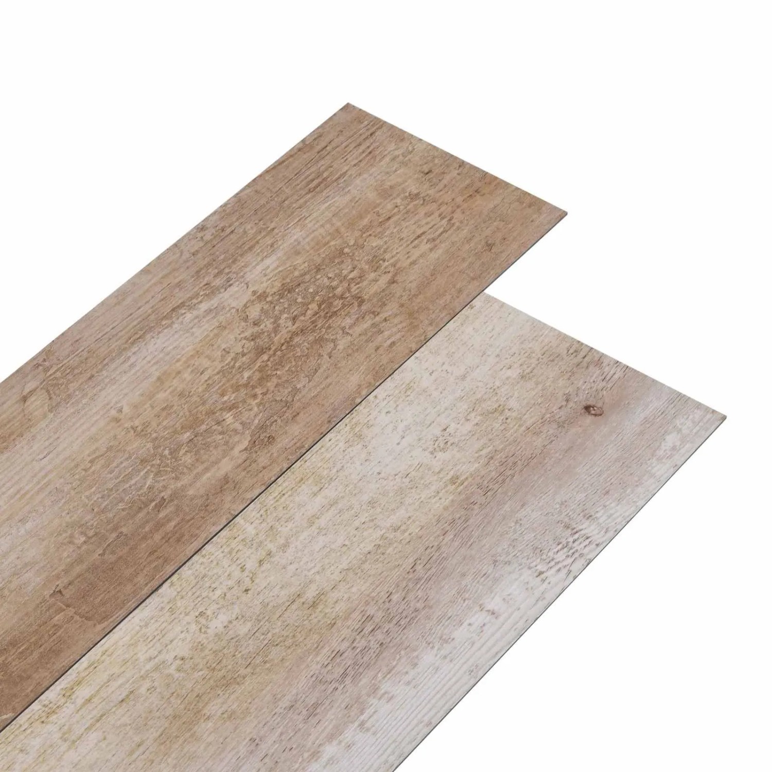vidaXL Bodenplanken 36 Stk Braun 5,02 m² PVC 42046310