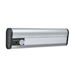 Osram LED Unterbauleuchte Linear Mobile USB, silberfarben, mit Bewegungssensor.