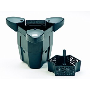 Oase SwimSkim 25 Oberflächenabsauger für Teiche bis 25m², mit Auffangkorb.