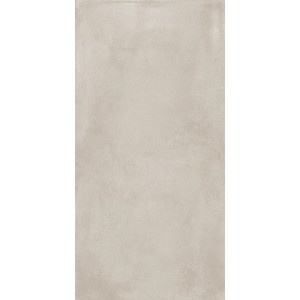 Feinsteinzeug Bodenfliese Urban, matt glasiert, 119,8x119,8 cm, in heller Zementoptik.