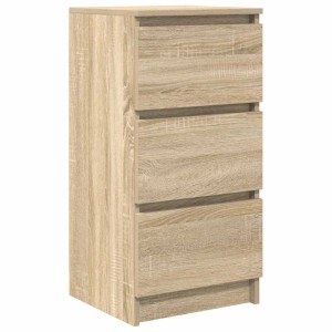 vidaXL Sideboard Sonoma-Eiche 37,5x35x76 cm Holzwerkstoff 861726