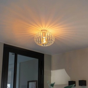 QAZQA Design-Deckenleuchte Weiß 30 cm Johanna