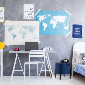 Relaxdays Samthocker Samt Metall Blau 38,5 cm x 40,5 cm 3,2 kg