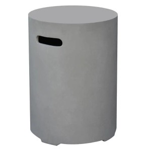 Elementi Abdeckung für 11 kg Gasflaschen in Beton-Optik Rund