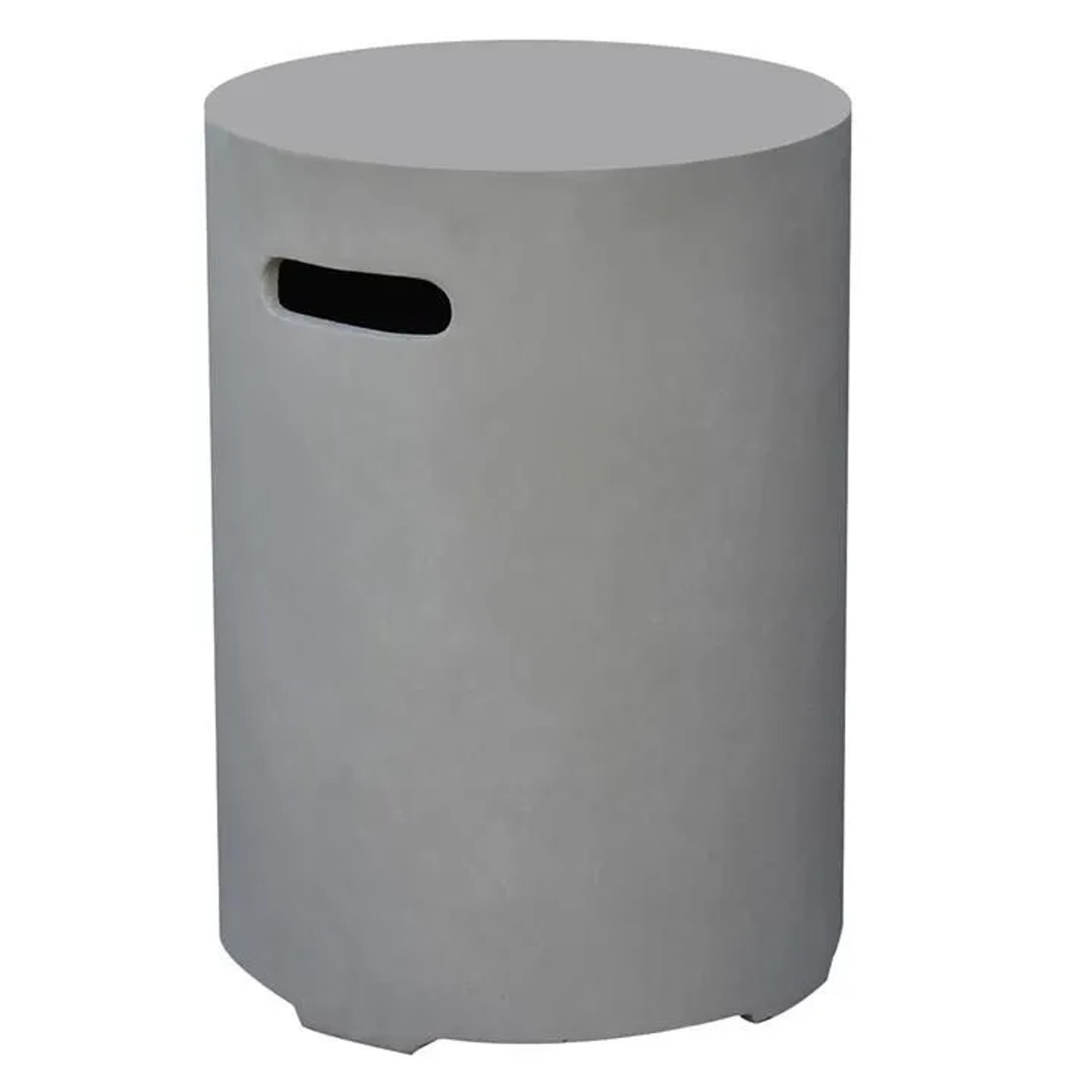 Elementi Abdeckung für 11 kg Gasflaschen in Beton-Optik Rund