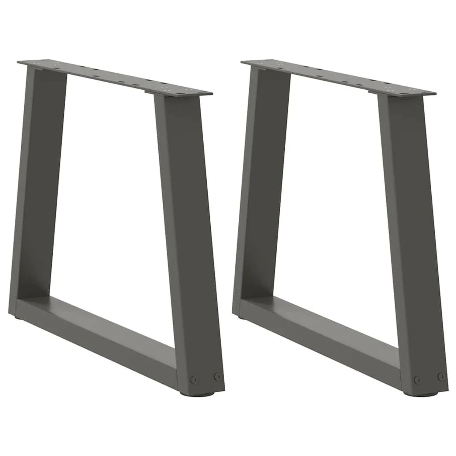 vidaXL Couchtischbeine V-Form 2 Stk Anthrazit 60x42-43,3 cm Stahl 4012554 günstig online kaufen