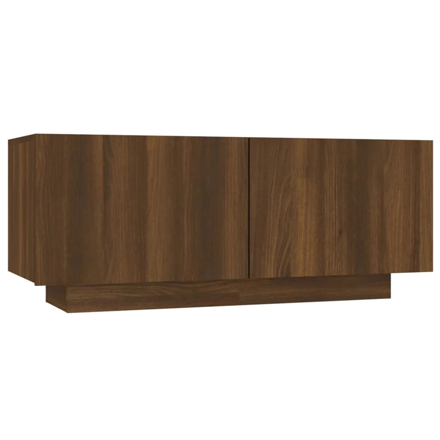 vidaXL TV-Schrank Braun Eichen-Optik 100x35x40 cm Holzwerkstoff  Modell 1 günstig online kaufen