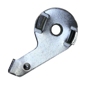 Schöner Wohnen Deckenträger für Alu-Vorhangschiene Emilia, Edelstahloptik, 2er-Set.