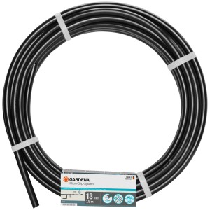 Gardena Verlegerohr Flex 15m, Ø 13mm für Micro-Drip-Systeme, aufgerollt.
