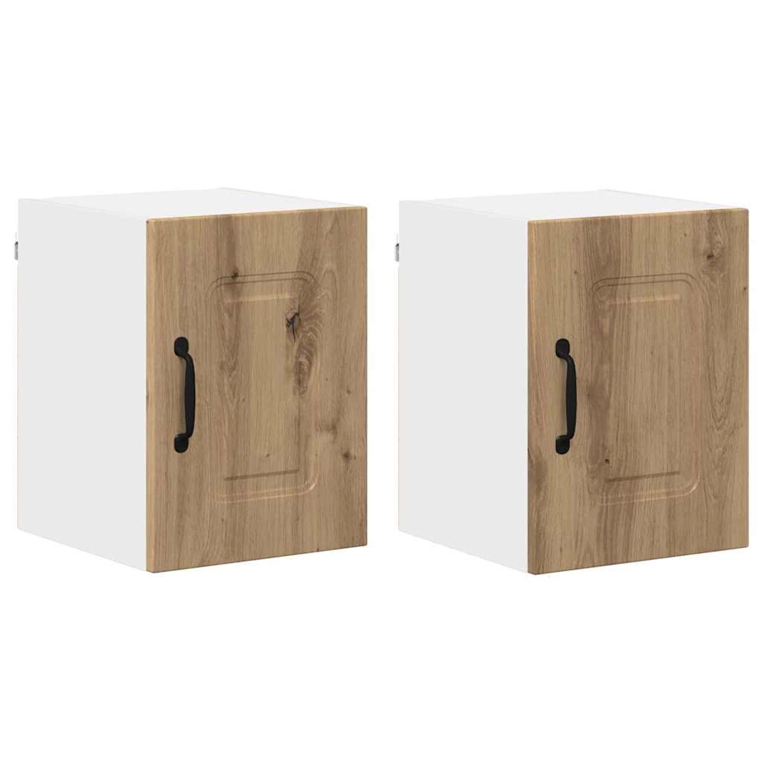 vidaXL Küchenwandschrank mit Regal 2 Stk Artisan-Eiche 30 x 31 x 40 cm 8845 günstig online kaufen