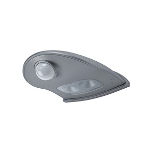Osram LED-Außenleuchte Down Sensor, silberfarben. Nachtlicht mit Bewegungsmelder für den Außenbereich.