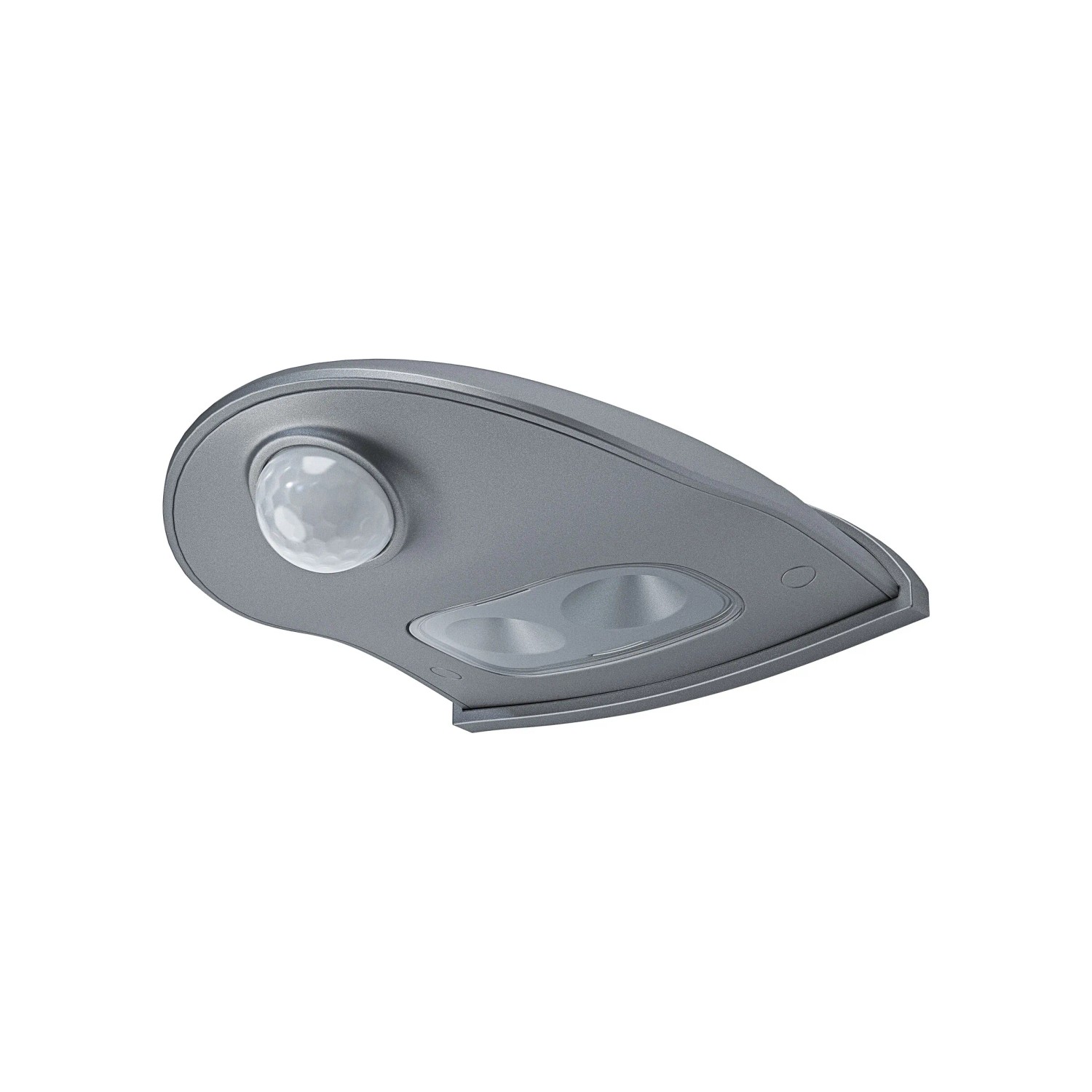 Osram LED-Außenleuchte Down Sensor, silberfarben. Nachtlicht mit Bewegungsmelder für den Außenbereich.