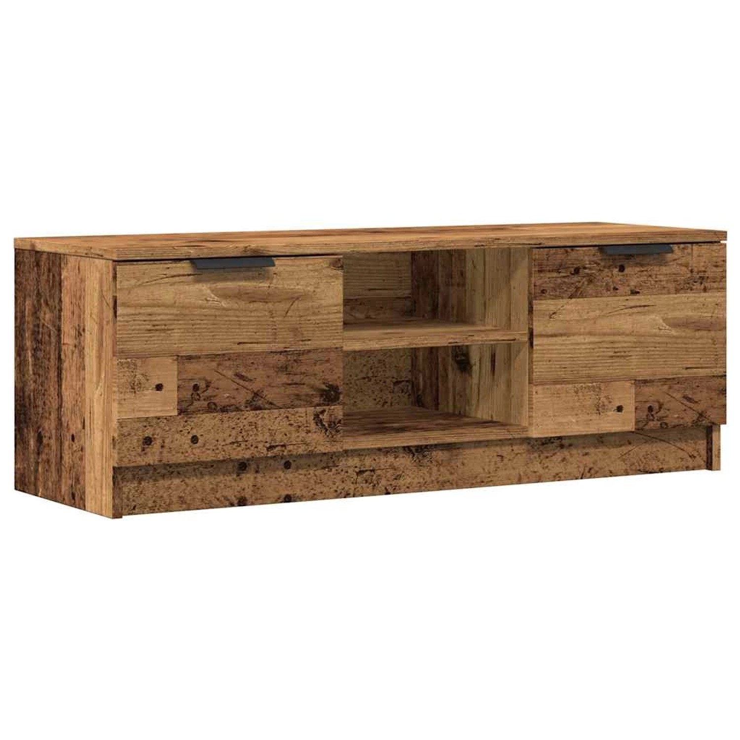 vidaXL TV-Schrank Altholz-Optik 102x35x36,5 cm Holzwerkstoff 856858