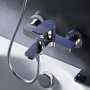 AM.PM X-Joy Wannenarmatur Aufputz Chrom mit Brauseanschluss für Badewanne.