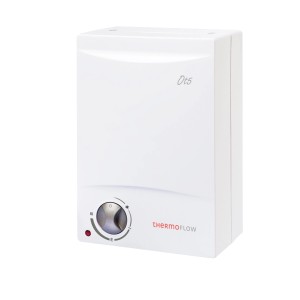 Thermoflow Obertischspeicher 5L mit Armatur: Kompakter Warmwasserspeicher für Spüle/Waschbecken.