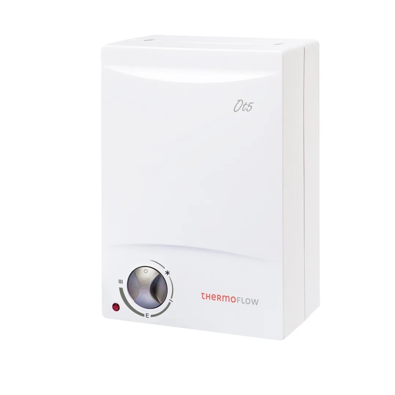 Thermoflow Obertischspeicher 5L mit Armatur: Kompakter Warmwasserspeicher für Spüle/Waschbecken.