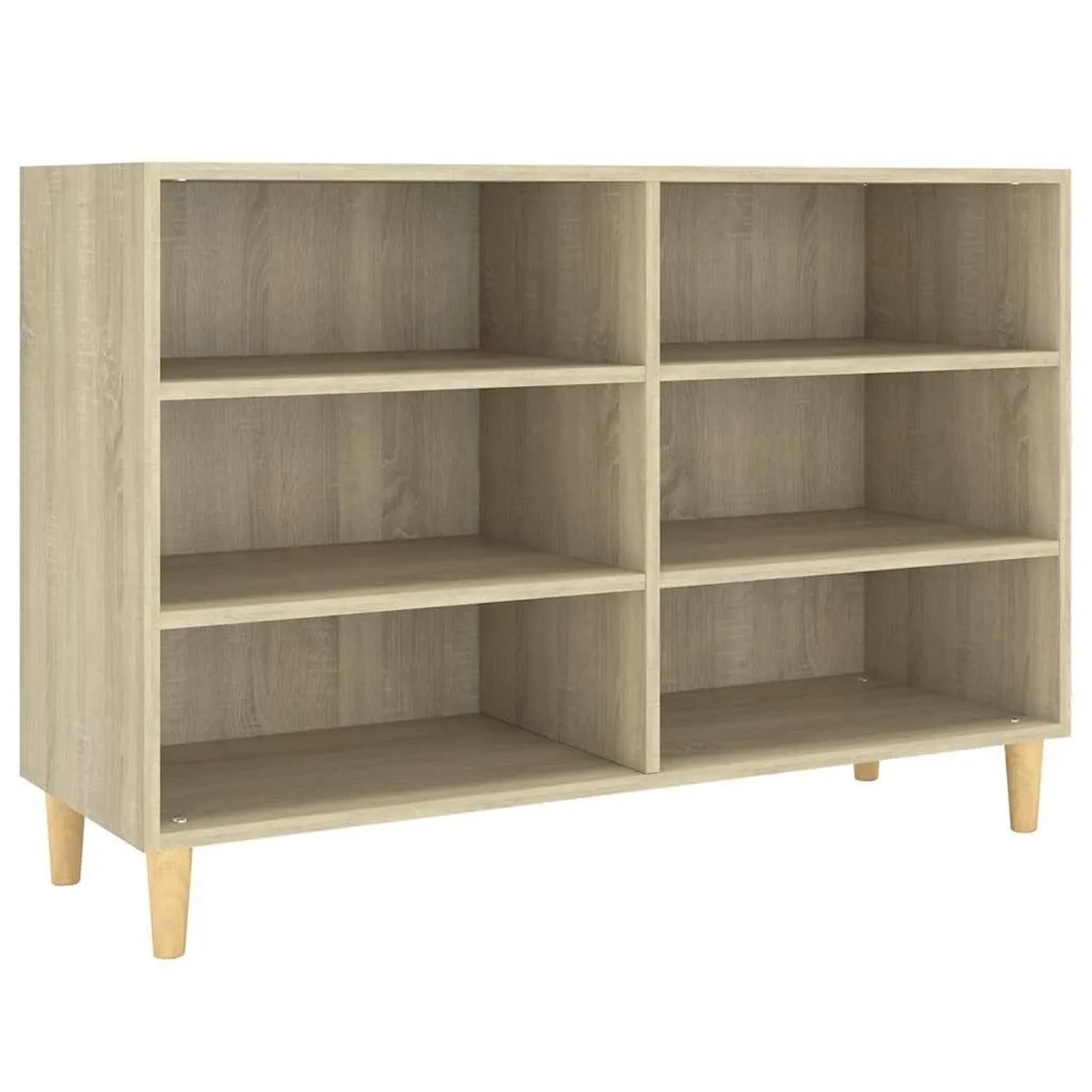 vidaXL Sideboard Sonoma-Eiche 103,5x35x70 cm Holzwerkstoff 806034