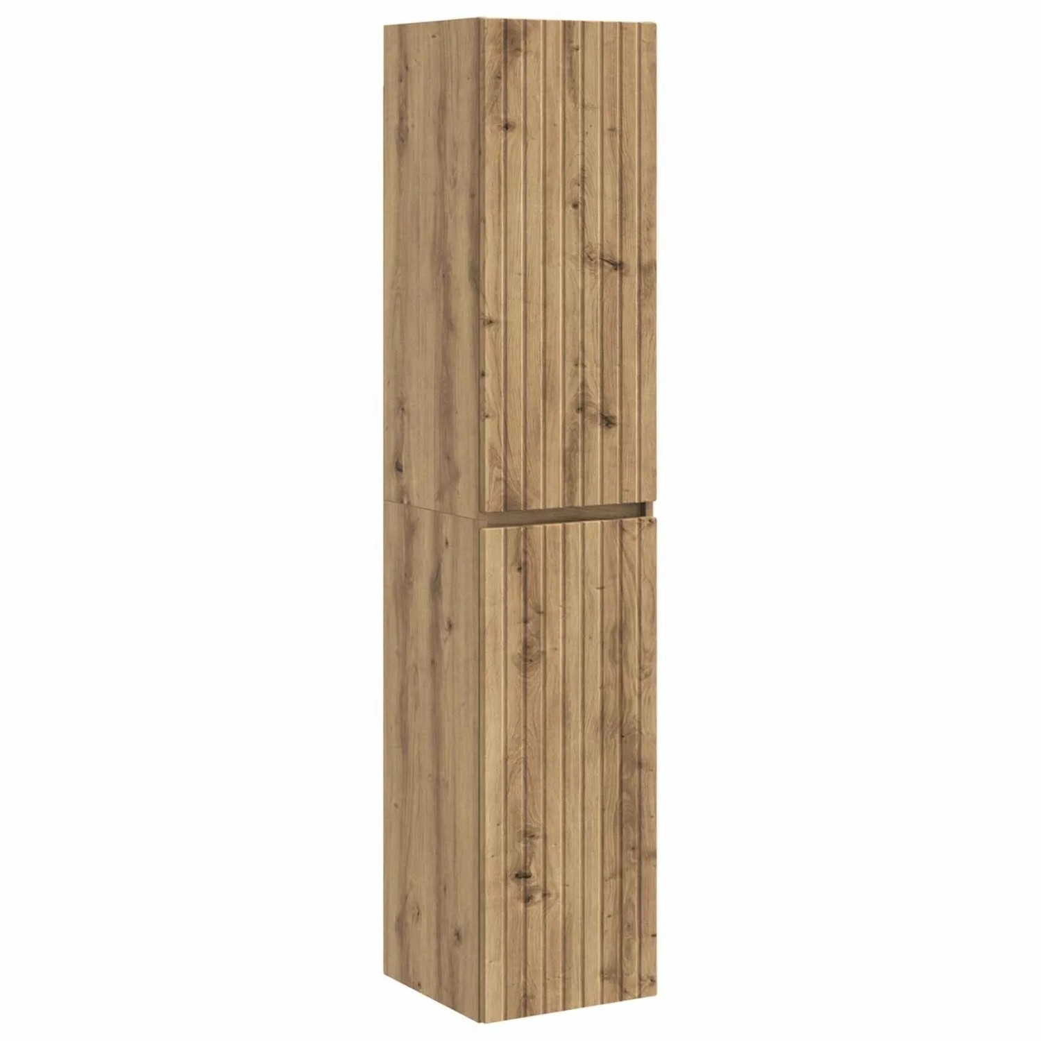 vidaXL Wandmontierter Badezimmerschrank Artisan-Eiche 890651