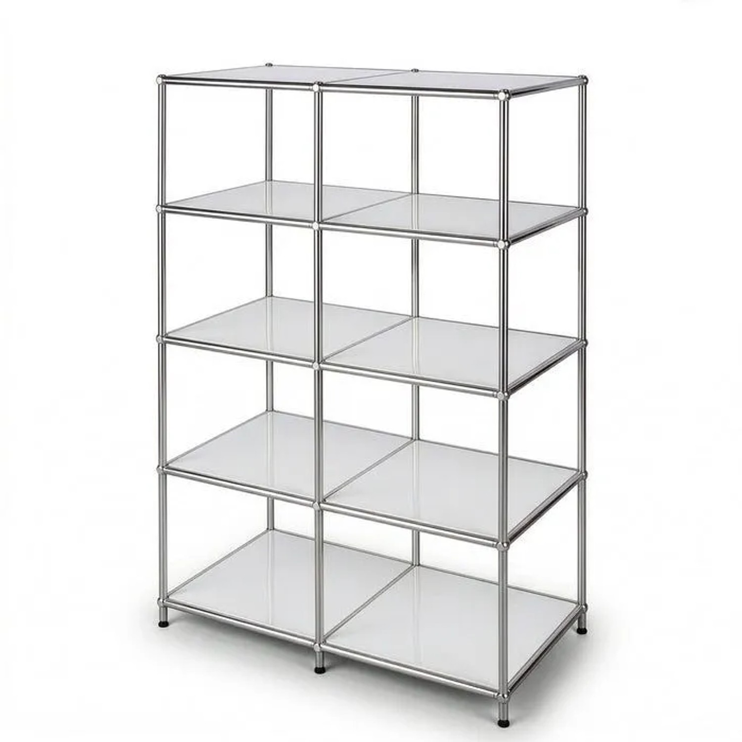 Floordirekt Metallregal Concept Epure MK-015 Standregal 78 x 40 x 118 cm Weiß
