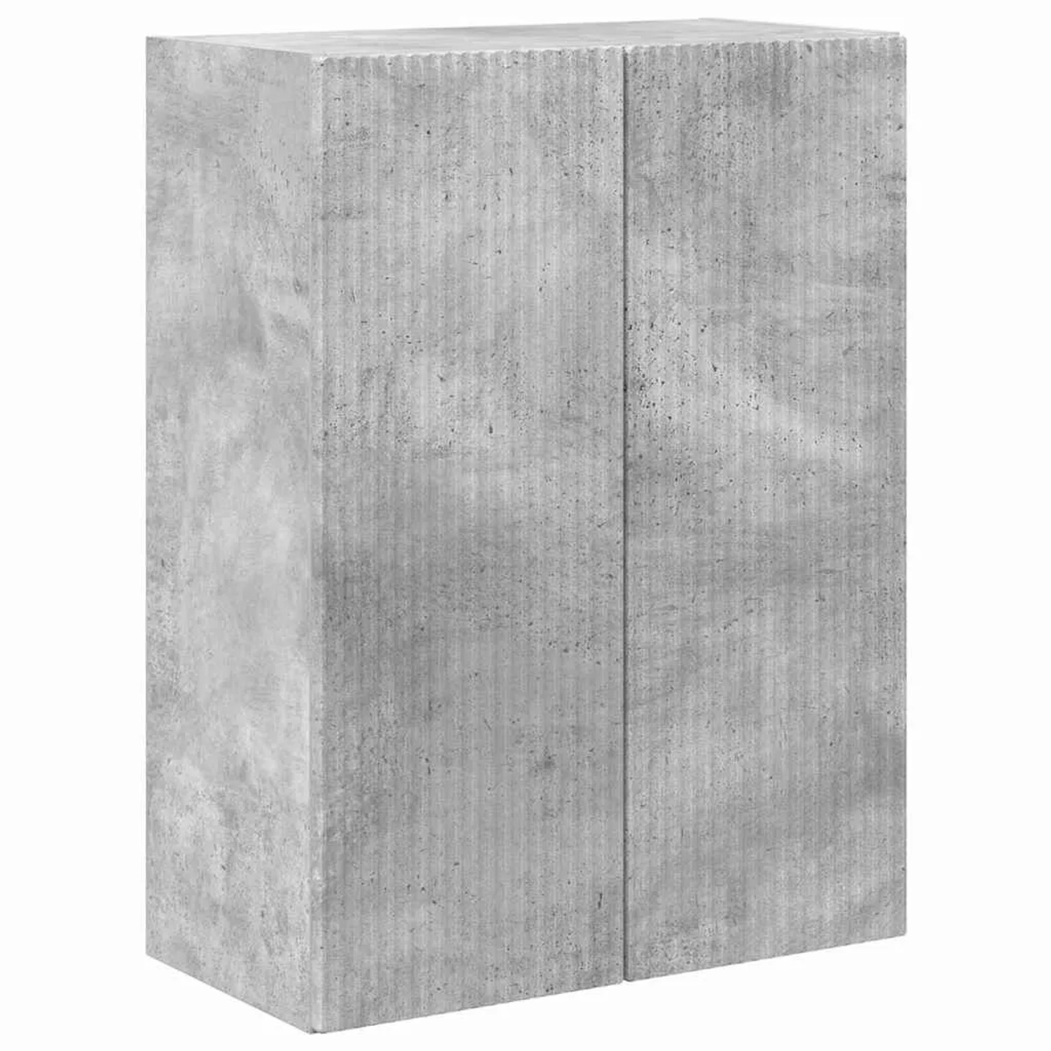 vidaXL TV-Wandschrank Beton Grau 59,5 x 31 x 80 cm Holzwerkstoff 892362
