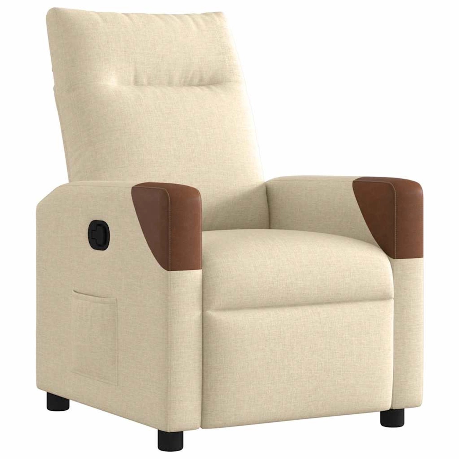 vidaXL Relaxsessel Creme Stoff 4104813 günstig online kaufen