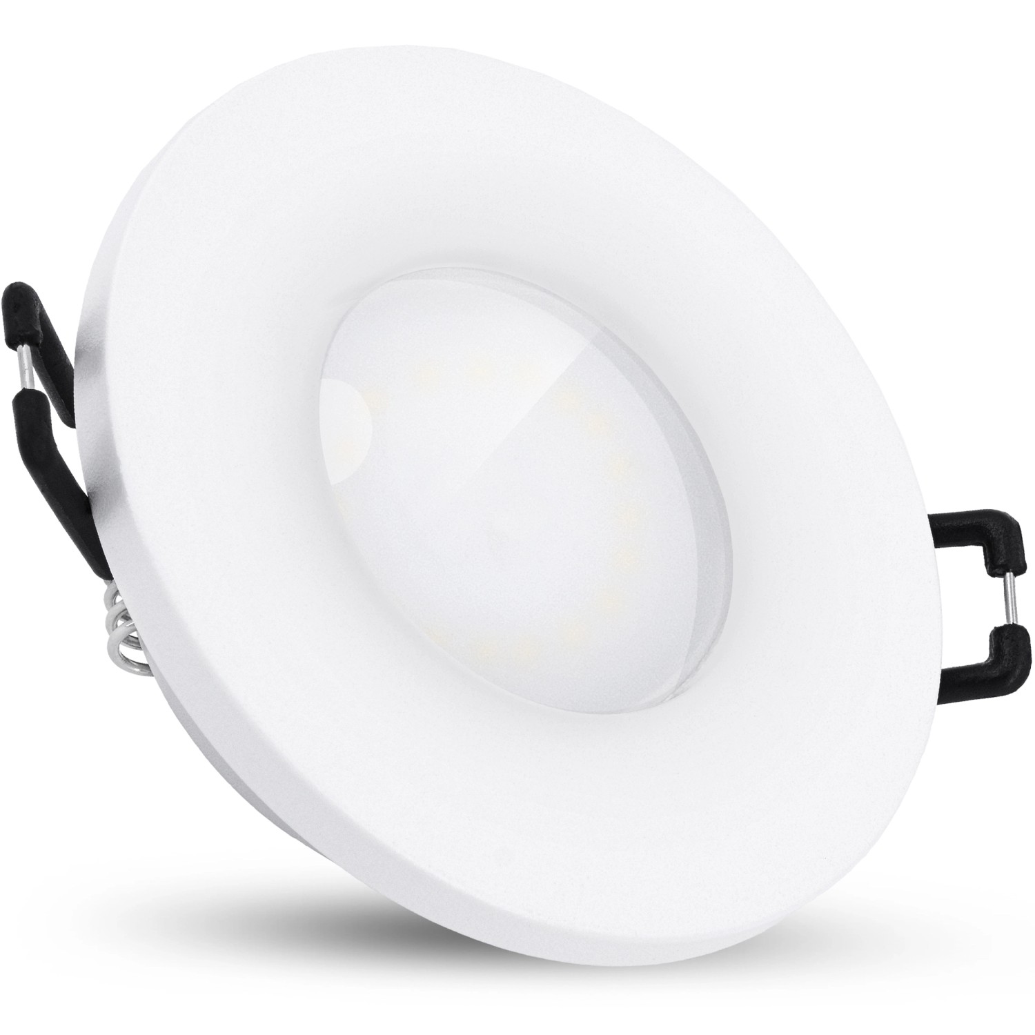 SSC-LUXon BEDA Einbauleuchte LED Flach IP65 Weiß mit 4W Modul Neutralweiß f günstig online kaufen