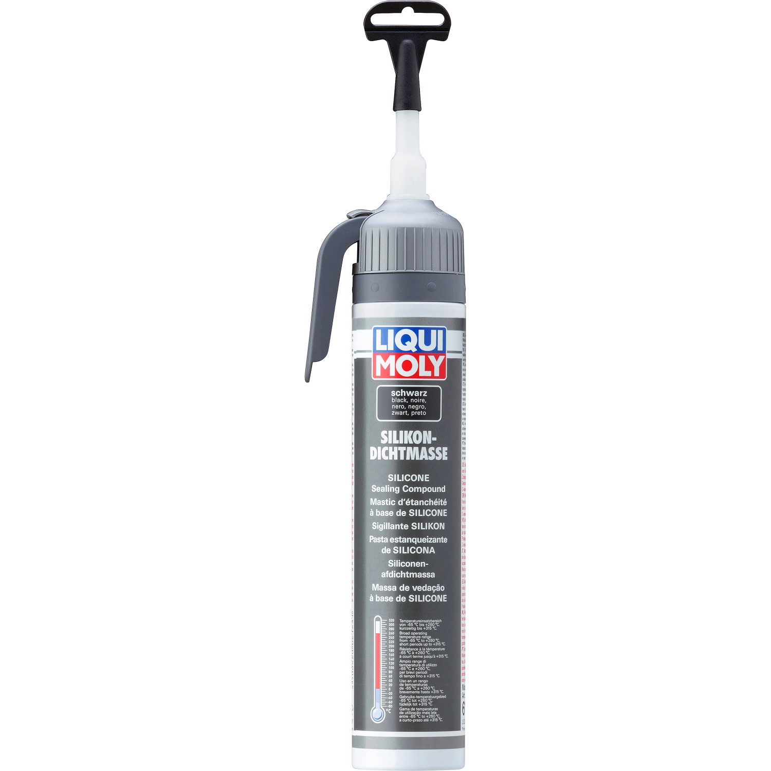 Liqui Moly Silikon-Dichtmasse Schwarz 200 ml