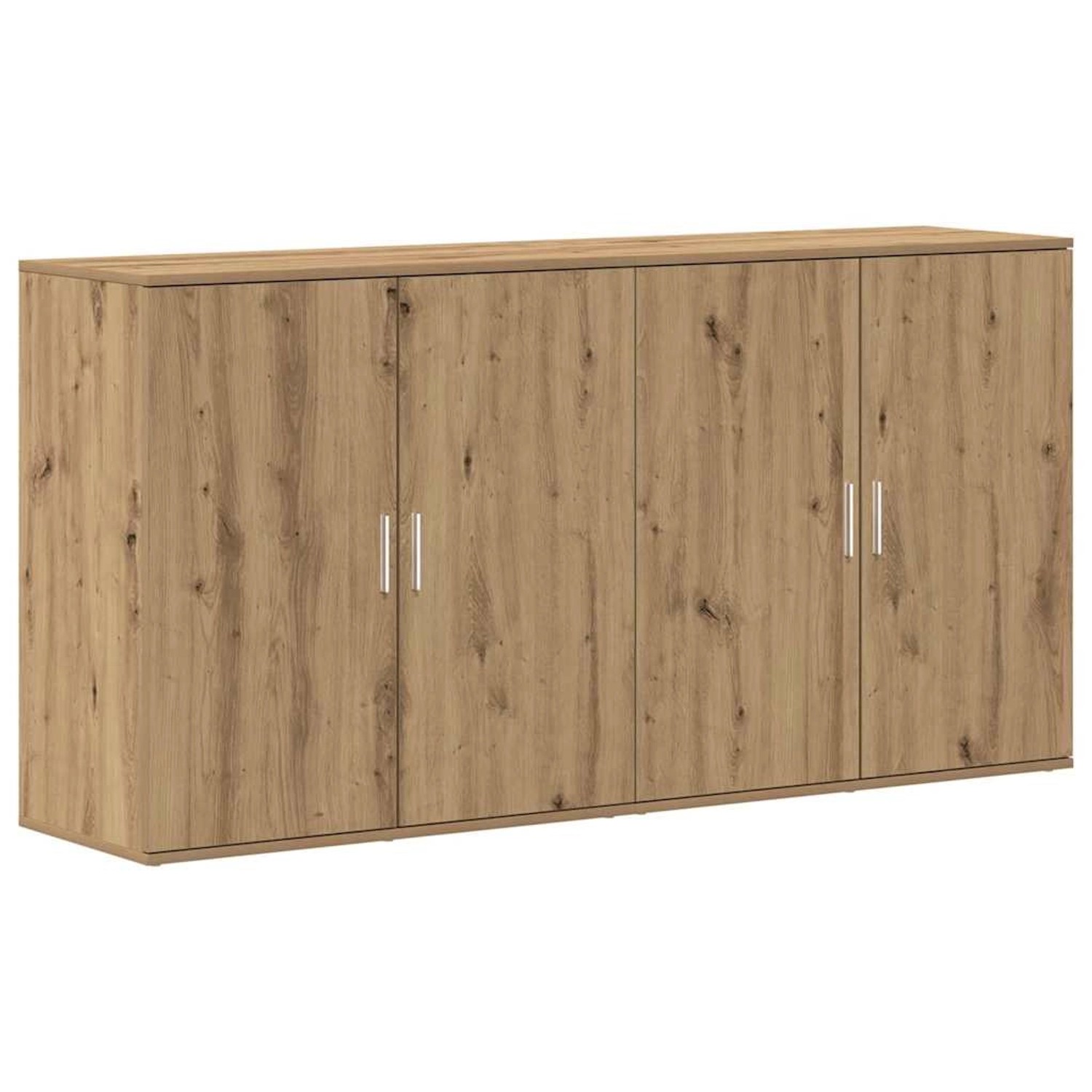 vidaXL Sideboards 2 Stk Artisan-Eiche 79 x 38 x 80 cm Holzwerkstoff 3334309 günstig online kaufen