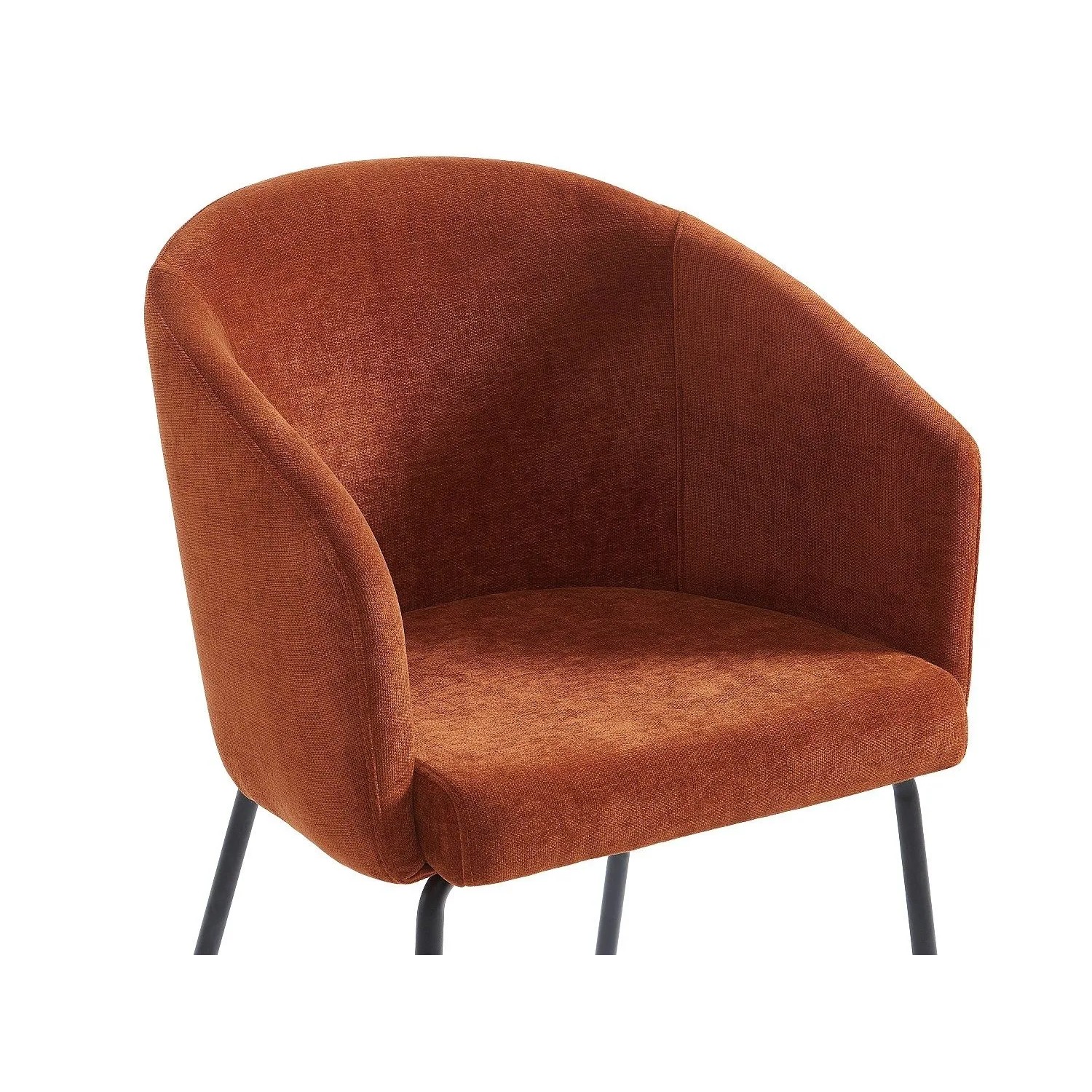 Vente-unique Essgruppe Komoni Schwarz Weiß 220 cm 120 cm_6