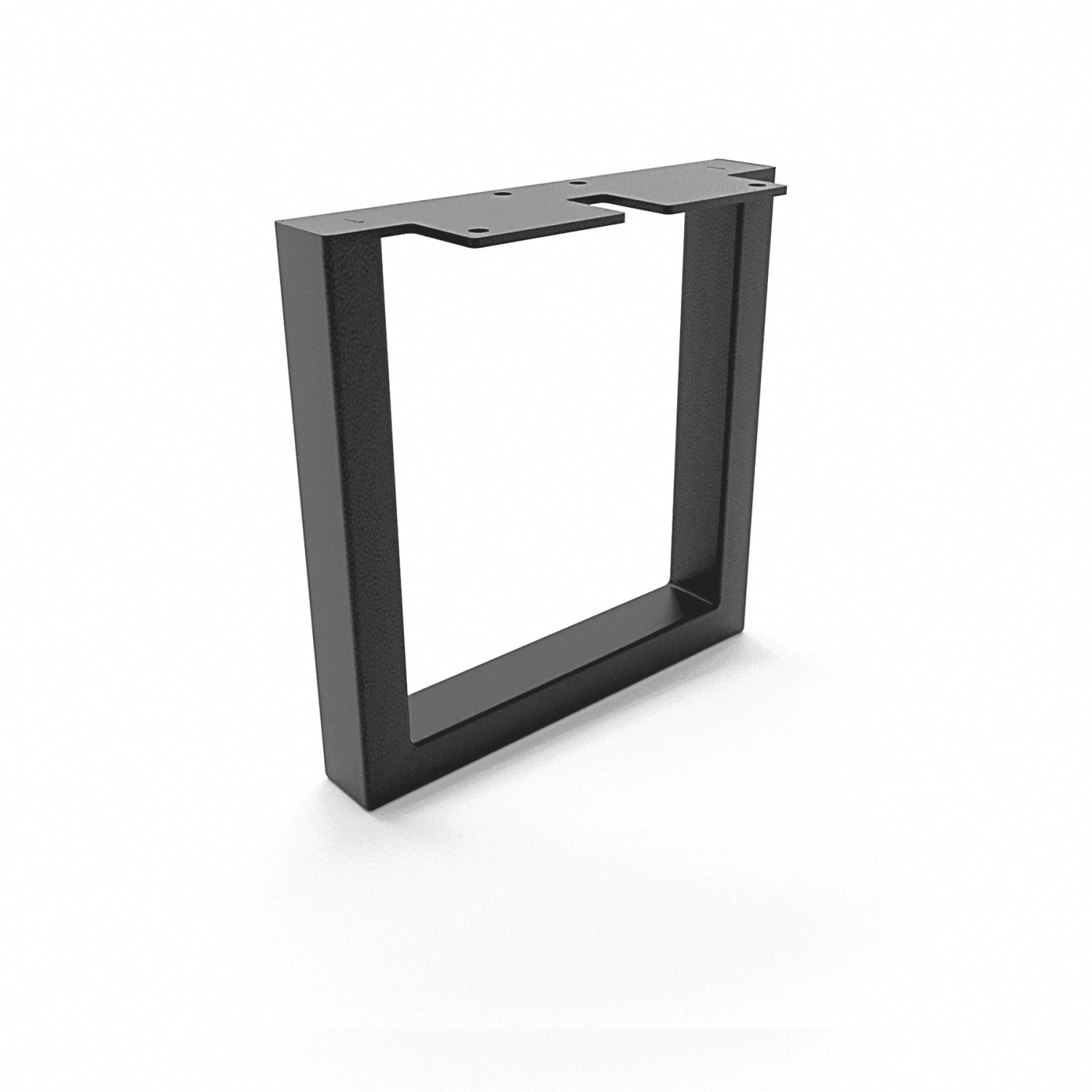 HEVVA Möbelbein GRAZ 20 cm Hoch 20 cm Tief 1 Stück Schwarz