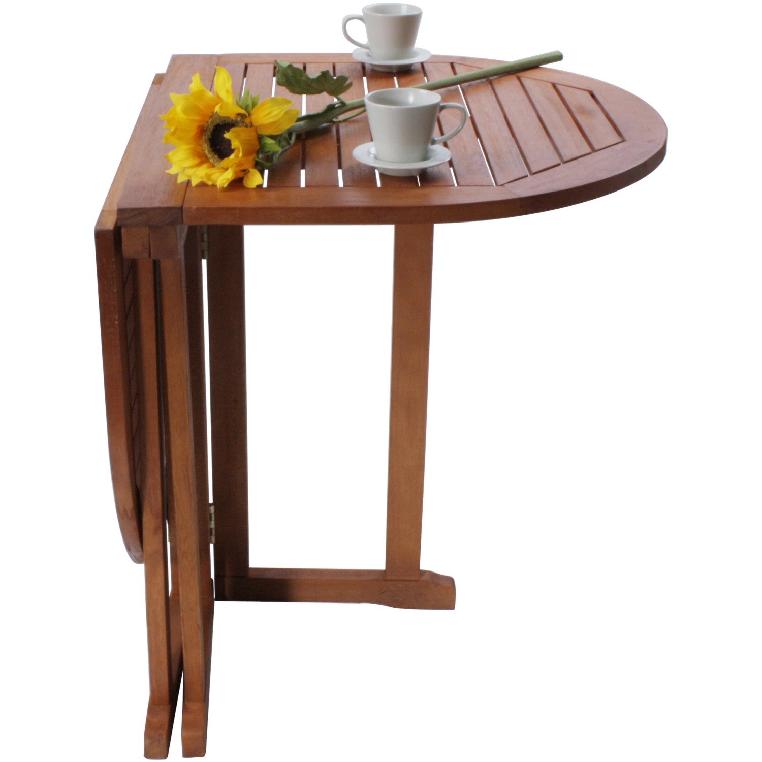Balkontisch Baltimore oval klappbar Holz kaufen bei OBI