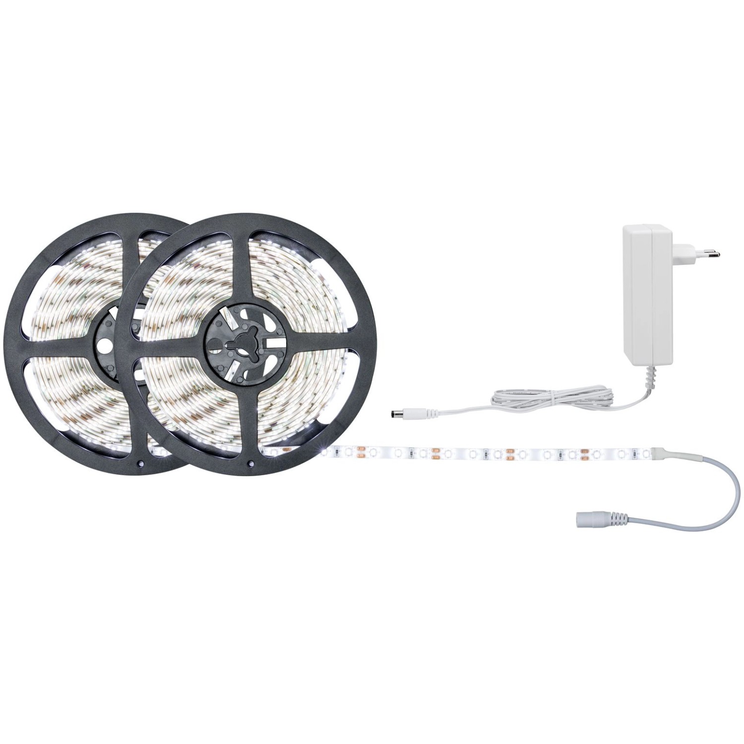 Paulmann "SimpLED LED Strip Tageslichtweiß Komplettset 10m 22W 3100lm 60 LE günstig online kaufen