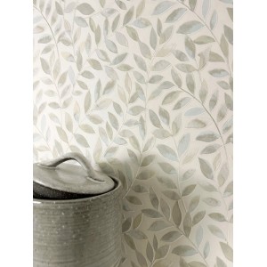 Newroom Vliestapete Ambra Beige Blätter Natur Strukturiert FSC®