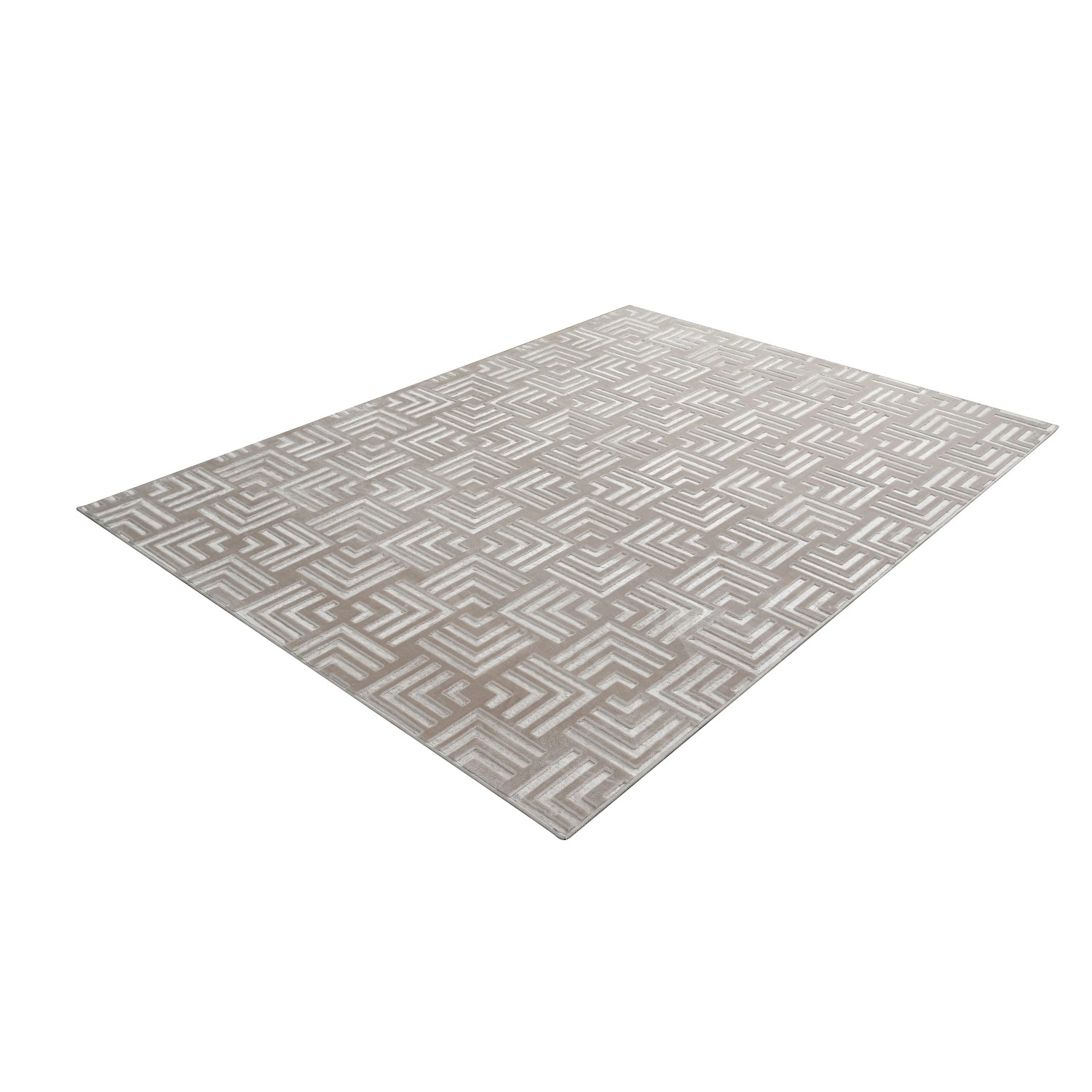 MeGusta Teppich Calma 325 Beige 160x220 cm  Pflegeleicht  Modern