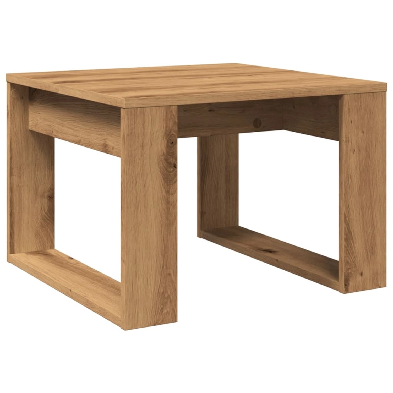 vidaXL Beistelltisch Artisan-Eiche 50x50x35 cm Holzwerkstoff 856689 günstig online kaufen