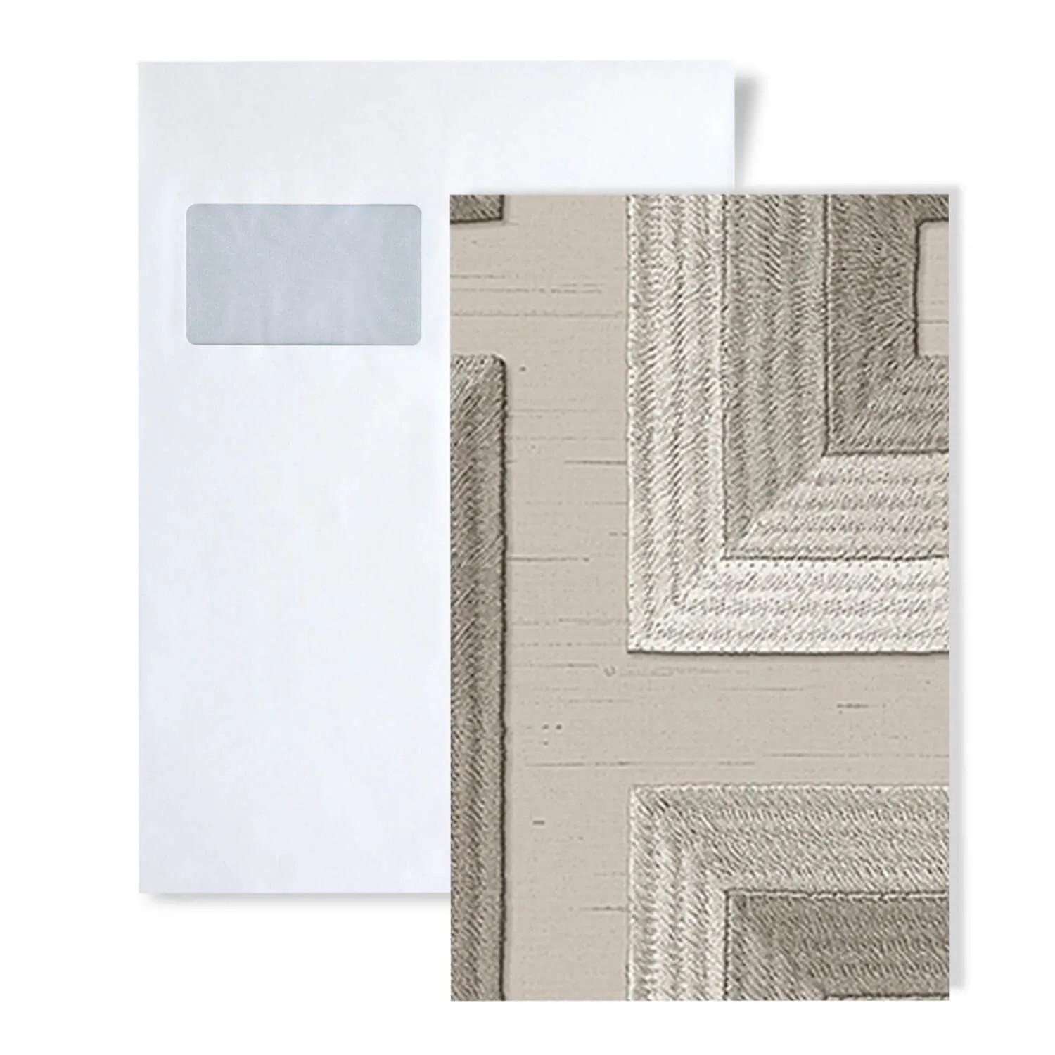 PROFHOME 1 Musterstück S-RE521073-DI DIN A4 MUSTER der Geometrischen Tapete