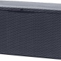 Keter Aufbewahrungsbox Capri, 305 l, in Rattanoptik, ideal für Garten und Terrasse.