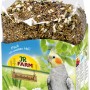 JR Farm Ergänzungsfutter Individual Nymphensittich 1kg, Erhaltungsfutter im transparenten Beutel.