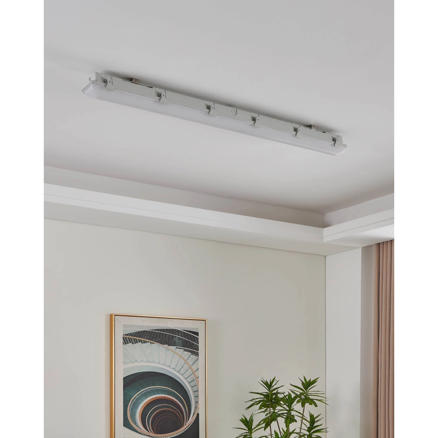 Eglo LED-Feuchtraumleuchte Prime 119 cm Grau_9