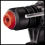 Detailaufnahme des Einhell Bohrhammers TE-RH 950 5F mit rotem Bohrfutter.