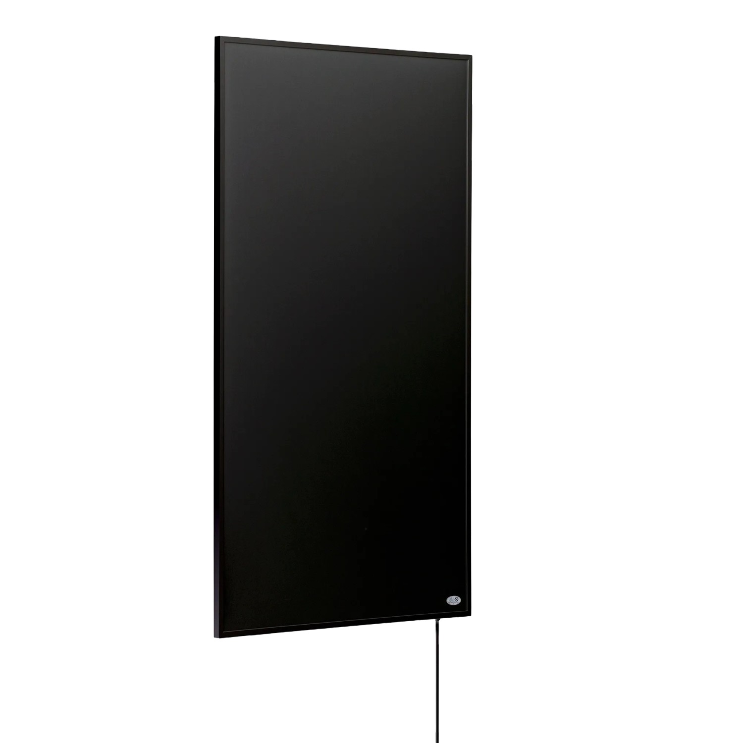 Könighaus Infrarotheizung Black Edition 1.000 W Kabelausgang Hoch Rechts