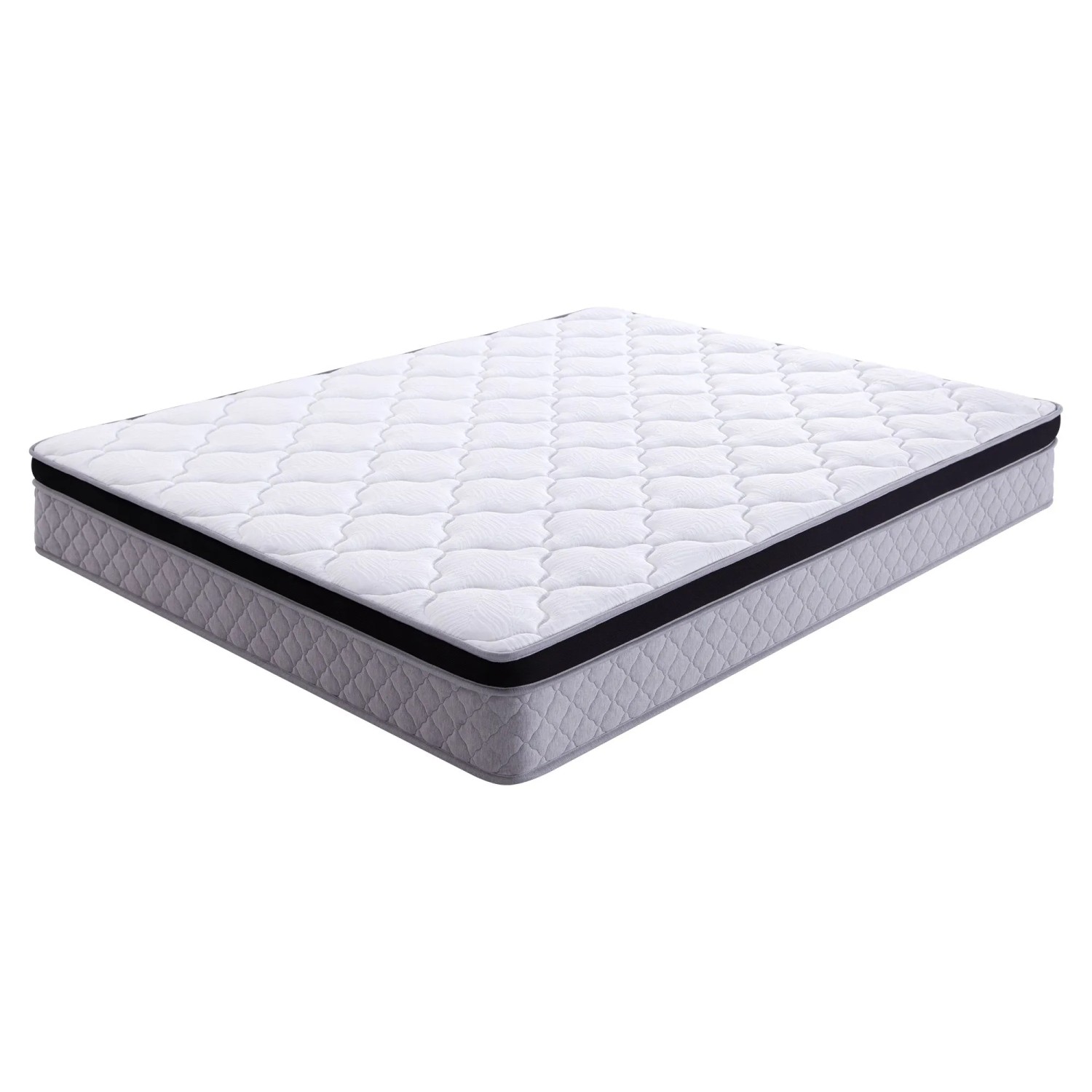 Merax Matratze 140x200 cm H3 Federkern 25 cm Rollmatratze